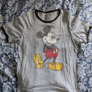 Gray Mickey Mouse T-Shirt